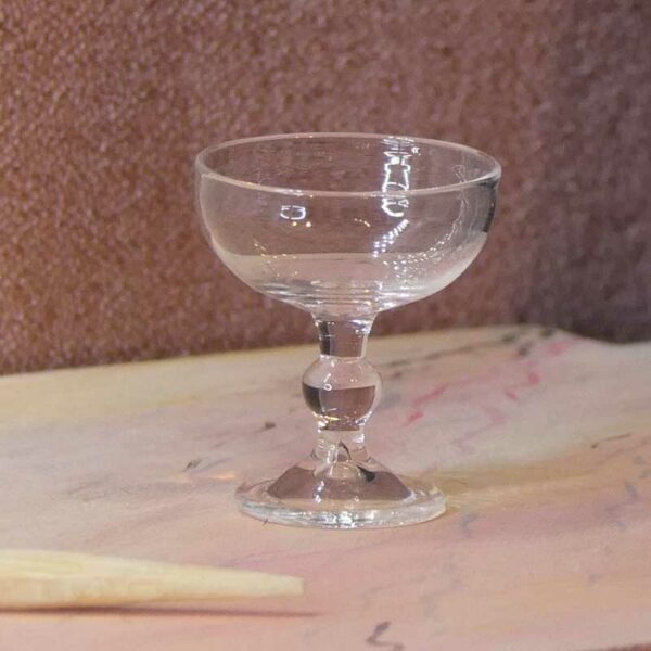 Miniature cocktail glas i klart glas